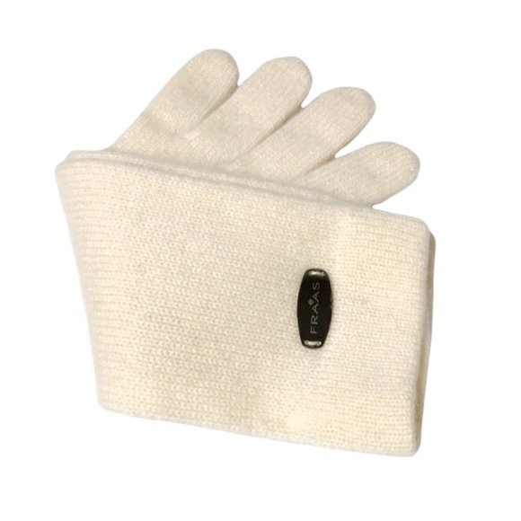 FRAAS Luxury Knit Gloves In Pure Cashmere - Picture 3 of 8